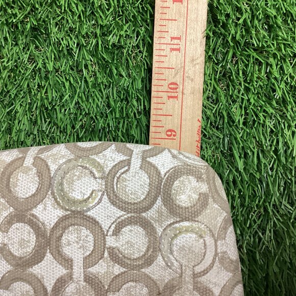 Coach Poppy Kristin Logo Small Shoulder Bag & Card Wallet - Picture 12 of 16